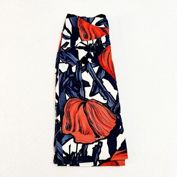 Moulinette Soeurs Poppies Fantastic Flower Pattern Printed Skirt Size 8 - Picture 7 of 7